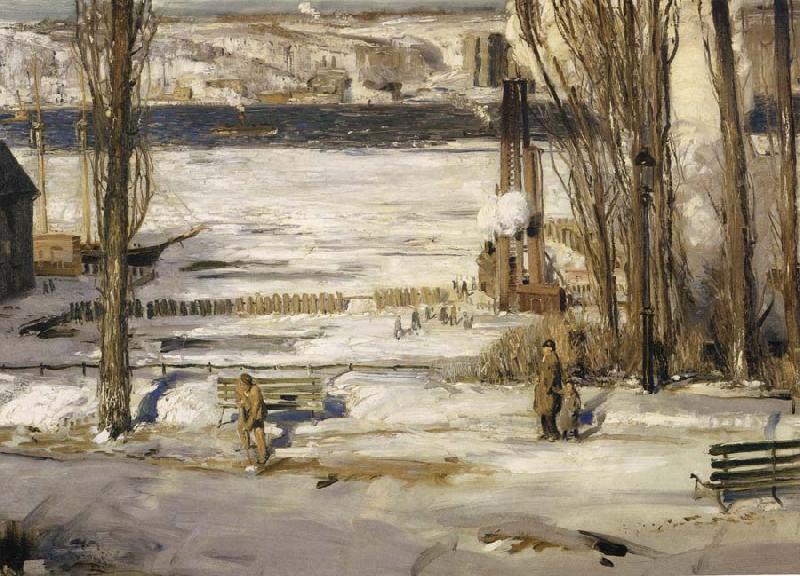 George Wesley Bellows A Morning Snow